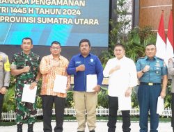 Wadan Lantamal I Hadiri Rakor Lintas Sektoral Dalam Rangka Pengamanan Idul Fitri 1445 H Tahun 2024