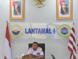 Danlantamal I Pimpin Rapat Staf dan Komandan Lanal Jajaran Lantamal I