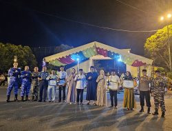 Danlanal Bintan Bersama Jajaran FKPD Bintan Lepas Pawai Takbir Idul Fitri 1445 H/2024 M