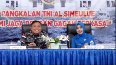 JELANG SERTIJAB DANLANAL SIMEULUE LAKSANAKAN EXIT BRIEFING