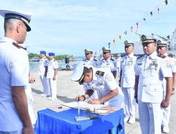 LANTAMAL I BELAWAN LAKSANAKAN UPACARA BENDERA 17-AN