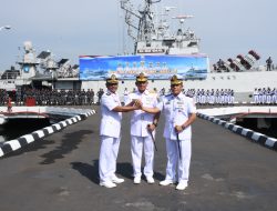 Danlantamal I Hadiri Sertijab Danguskamla, Dansatkor Serta Dansatban Koarmada I