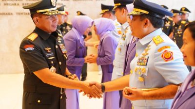 KEPEMIMPINAN SESKO TNI DIJABAT OLEH MARSDA TNI ARIF WIDIANTO, S.A.B., M.Tr.(Han)., CHRMP.