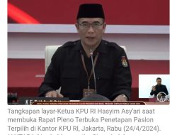 KPU Tetapkan Prabowo-Gibran Jadi Presiden-Wapres Terpilih Pilpres 2024