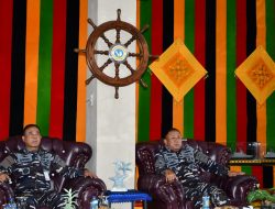 DANLANTAMAL I DAMPINGI KUNJUNGAN KERJA PANGKOARMADA RI DI LANAL SABANG