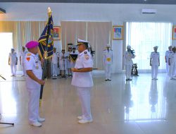 Kemudi Kepemimpinan Danlanal Simeulue Resmi Diserah Terimakan