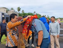 Tradisi Adat Penyambutan Danlanal Simeulue