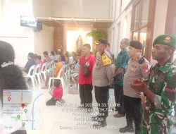 Cek Personil Pengamanan Misa Kenaikan Yesus Kristus, Kapolsek Koja Kunjungi Gereja Katolik St.Fransiskus Xaverius