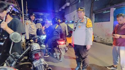 Polsek Cilincing Adakan Giat Patroli Dalam Rangka Kegiatan (KRYD) Antisipasi Tawuran dan Guantibmas di Wilayah Hukum Polsek Cilincing