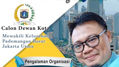 Bang Junaedi Remaja Masjid Maju Sebagai Balon Dewan Kota dari Kelurahan Pademangan Barat