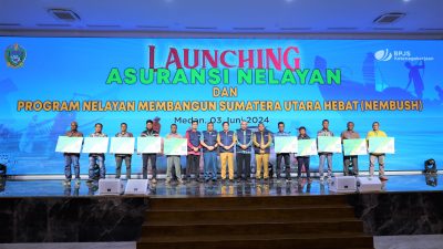 Wadan Lantamal I Hadiri Launching Asuransi Nelayan dan Program Nelayan Membangun Sumatera Utara Hebat