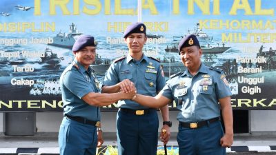 Penyegaran Organisasi, Danlanal Sibolga Pimpin Upacara Sertijab Danposal Barus