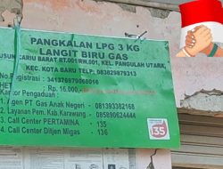 Jual diatas HET, Distribusi keluar wilayah HINGGA “ngoplos” gas LPG 3 kilo, pangkalan Tasim alias “ODO” di Pangulah Utara Karawang kini jadi sorotan pihak berwenang…!!