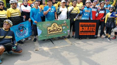 Peringati Hari Lingkungan Hidup, Pencinta Olah Raga Sepeda Kunjungi Media Percontohan Pembelajaran Pencegah Krisis Planet (MP3KP) Duren Sawit.