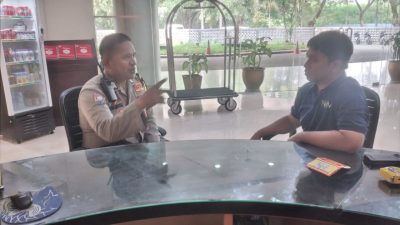 Bhabinkamtibmas Kelurahan Gunung Sahari Selatan melakukan kegiatan Cooling System