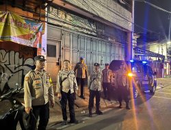 Patroli Polsek Johar Baru Antisipasi Gangguan Kamtibmas