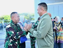 Danlantamal I Antar Keberangkatan Dankodiklatal dan Panglima Armada Barat TLDM