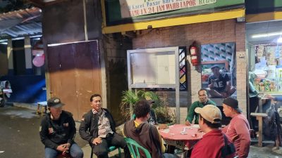 Aiptu Suparmin Antisipasi Malam Minggu Di Kewilayahan Kelurahan Karet Tengsin