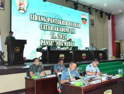 Danlantamal I Hadiri Sidang Pantukhirda Calon Taruna Akademi TA. 2024