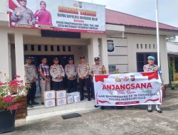 Hari Bhayangkara Ke 78 Th 2024: Polsek Tempuling Gelar Anjangsana Ke Kediaman Purnawirawan Polri