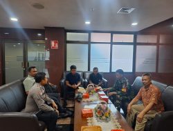 Bhabinkamtibmas Dan Babinsa Kelurahan Gelora Sambangi Ke Kantor Pengelola Kawasan Gelora Bung Karno Senayan