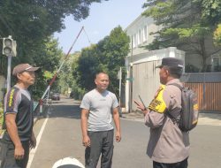 Patroli Wilayah Sore Bhabinkamtibmas  Imbauan Kamtibmas