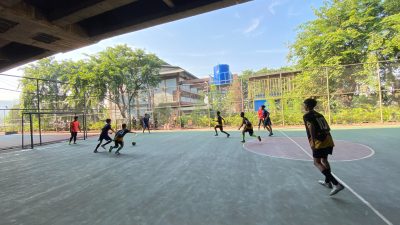 HUT Jakarta ke 497,  Karang Taruna RW 03 Kel. Sunter Agung Gelar Laga FOUR FEO FUN FUTSAL
