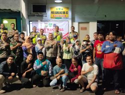 Ngopi Kamtibmas Di Pos Satkamling Bersama Jajaran Polsek Cempaka Putih