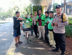 Aiptu Kamidi Sampaikan Imbauan Ke Komunitas Ojek Online