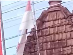 Bendera Usang Berkibar di Desa Rejosari, SEKDA Akan Tegur Perangkat Desa