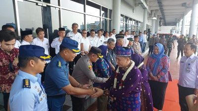 Danlantamal I Sambut Kedatangan Penjabat Gubernur Sumut Yang Baru