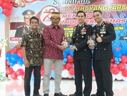 Ketua Legend Kiwal Garuda Hitam kab. Bone Hadiri HUT Bhayangkara