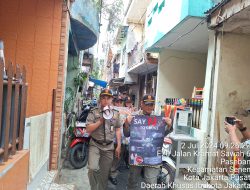 Bhabinkamtibmas Kelurahan Paseban Sosialisasi Bahaya Narkoba Bersama Tiga Pilar