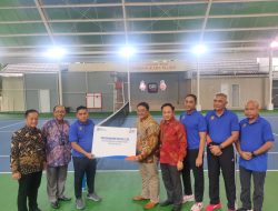 Kapolda Metro Jaya Resmikan Lapangan Tenis Bhayangkara Presisi