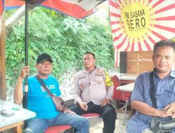 Patroli Wilayah dan Sambang Dislogis Bhabinkamtibmas Kelurahan Johar Baru.