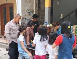 Kecintaan Polri Terhadap Tunas Bangsa Wilayah Kelurahan Menteng.