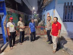 Aiptu Teguh Yuliyanto Sambangi Poskamling Kelurahan Gelora.