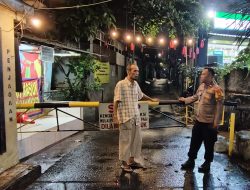 Patroli Dialogis Dan Kunjungi Poskamling RW 01 Kelurahan Bendungan Hilir.