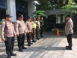 Aksi Unjuk Rasa Aliansi Mahasiswa dan Pemuda Indonesia Raya Ke Kantor DPP Partai Nasdem.