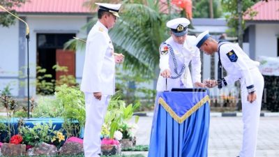 Komandan Lanal Nias  Hadiri Upacara Pelantikan Dikmata PK Angkatan XLIV TA. 2024, Semua Lulus Gratis