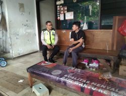 Aipda Wisnu Saputra Sambang Pemukiman Warga.