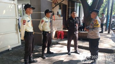 Aiptu Kamidi Sambangi Satpam Kedubes Arab Saudi Menteng.