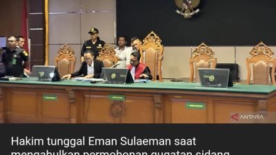 Proses Penetapan Tersangka Pegi Setiawan  Tidak Sah, PN Bandung Perintahkan Polda Jabar Menghentikan Penyidikan dan Melepaskan Pegi Setiawan