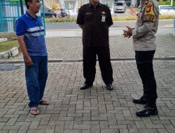 Aiptu Suparmin Kunjungan Ke Gedung Laposta.