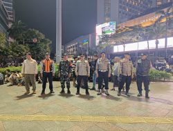 Pemantauan Giat Masyarakat Sekitar Depan Hotel Kempinsky Bunderan HI.