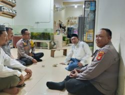 Sambang Tokoh Agama Kampung Rawa, Kapolsek Johar Baru Jalin Silaturahmi.