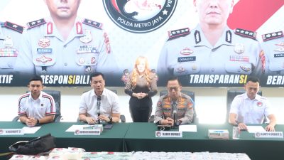 Operasi Nila Jaya 2024, Ditresnarkoba Polda Metro Berhasil Amankan 5 Kg Sabu dan 20.000 Ekstasi.