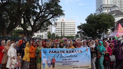 Jalasenastri Korcab I DJA I Ikut Ramaikan Parade Kebaya Nusantara