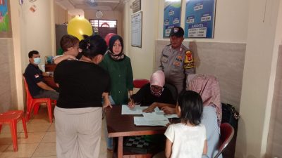 Unit Binmas Polsek Sawah Besar melaksanakan Sambang dan Monitoring Kegiatan Warga
