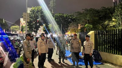 Polsek Senen, Melaksanakan Patroli Kewilayahan Antisipasi Gangguan Kamtibmas dan Tawuran Warga